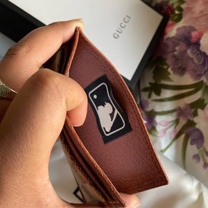Yankees MBL Gucci card holder